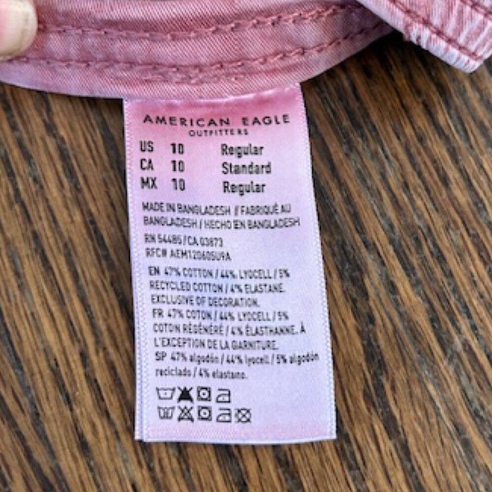 American Eagle Baggy Cargo Jogger Pants / Size 10 - Picture 12 of 14